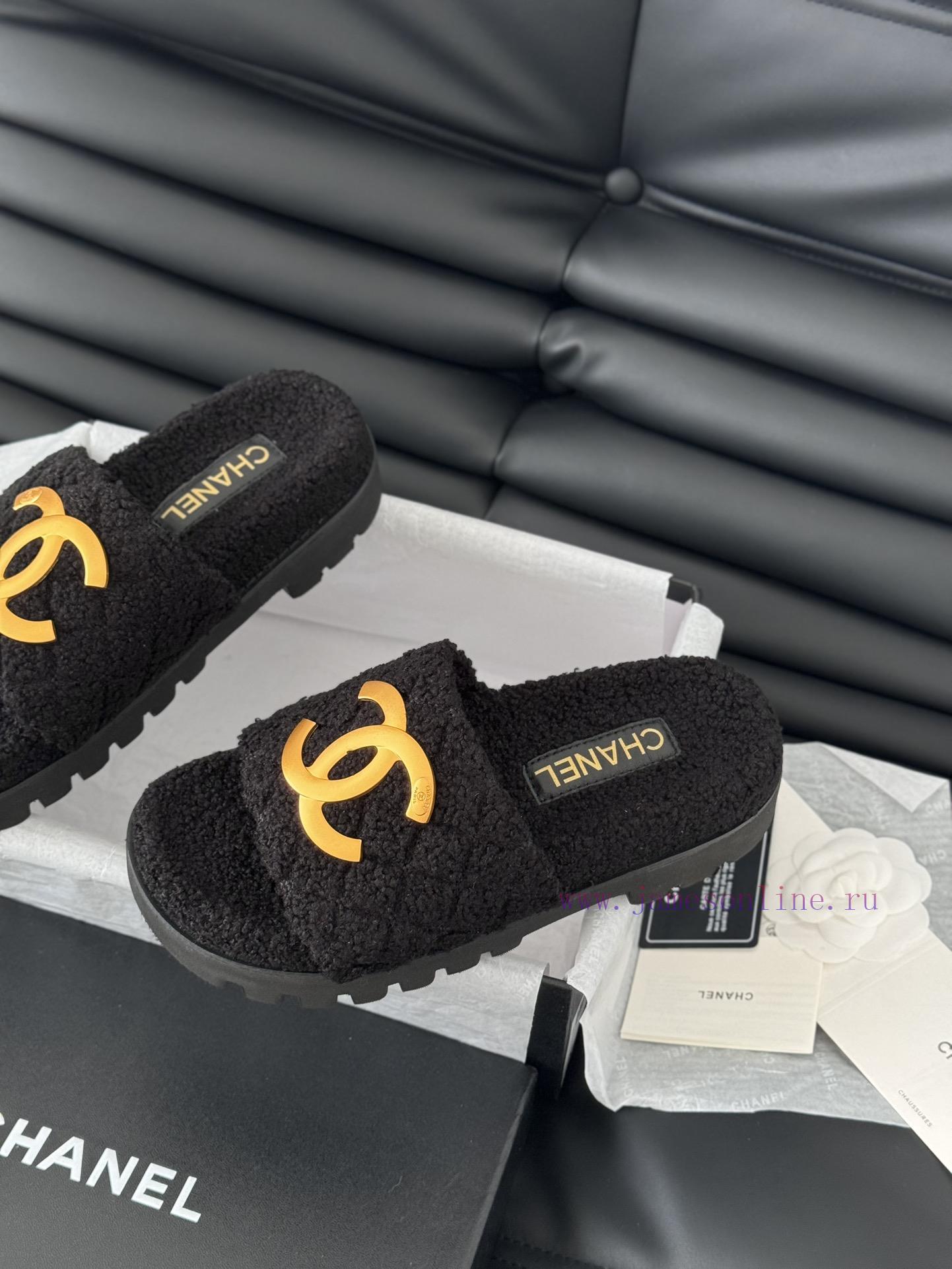 Chanel 24B new fur slippersThis fur mop is really cuteSoft and fluffy fur, comfortable and wgxu9w2de - Image 5