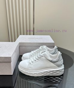 JIMMY CHOO Original Large Bottom Casual White Shoes, Designed with the Latest Technology, St4a5my96x