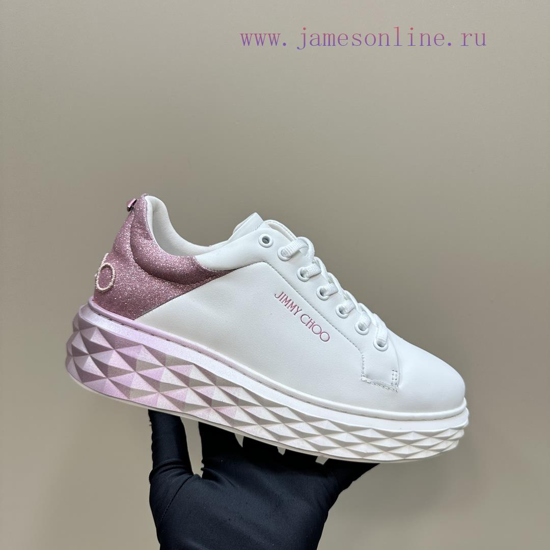 JIMMY CHOO Original Large Bottom Casual White Shoes, Designed with the Latest Technology, Strj29hl0s - Image 7