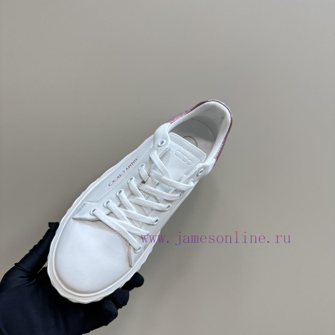 JIMMY CHOO Original Large Bottom Casual White Shoes, Designed with the Latest Technology, Strj29hl0s - Image 8