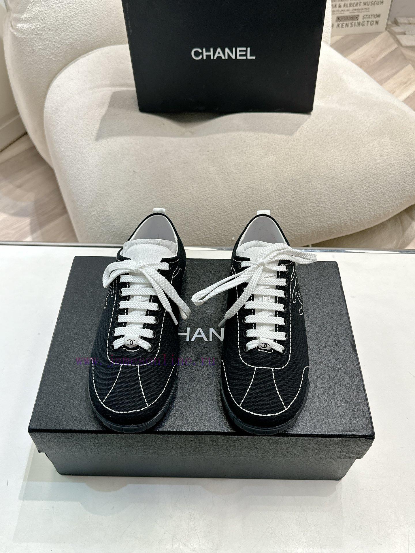 Chanel 25C new sports and leisure shoesVersatile white shoe style matching won't go wrongCol371ydgv2