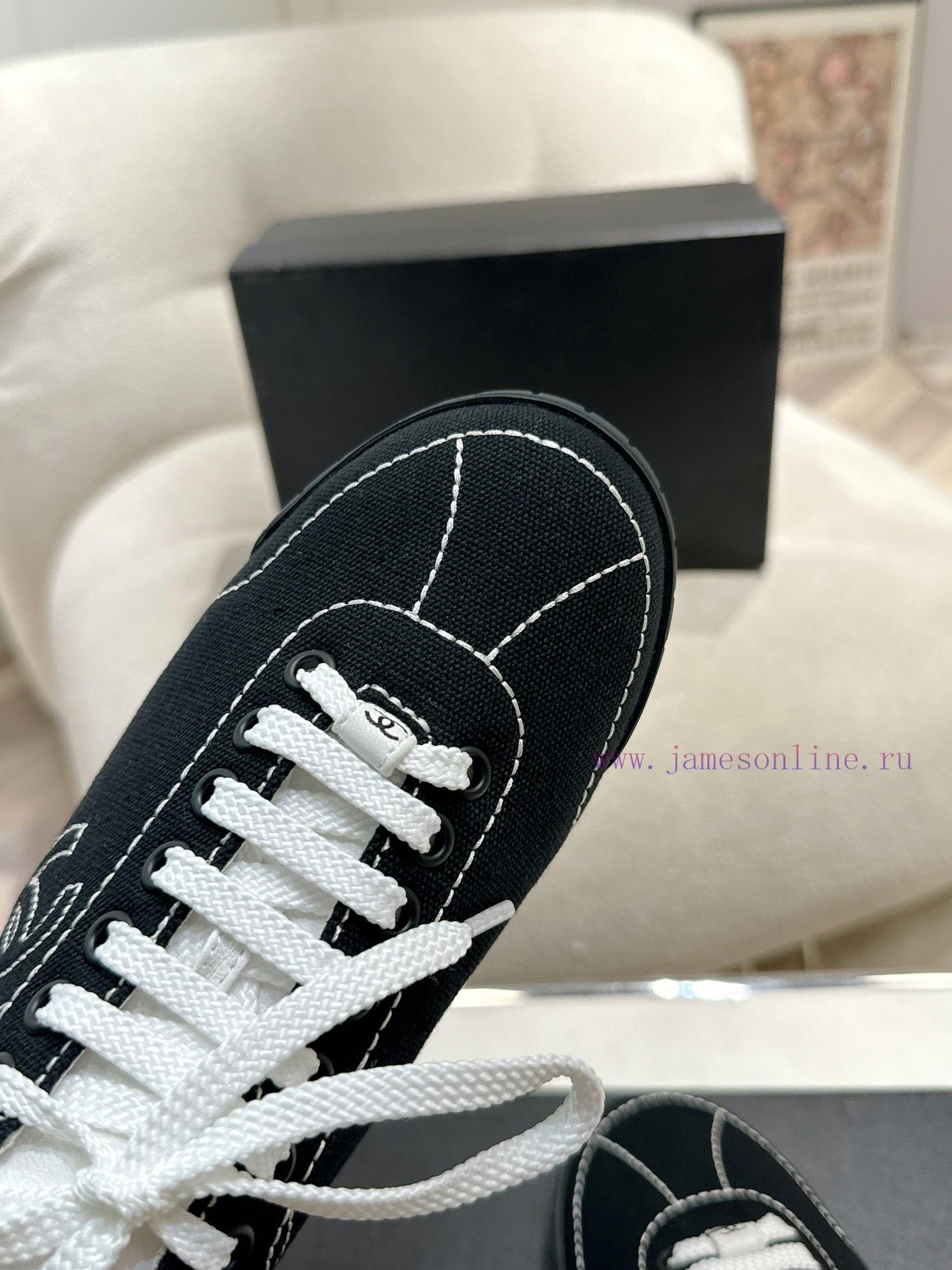 Chanel 25C new sports and leisure shoesVersatile white shoe style matching won't go wrongCol371ydgv2 - Image 7