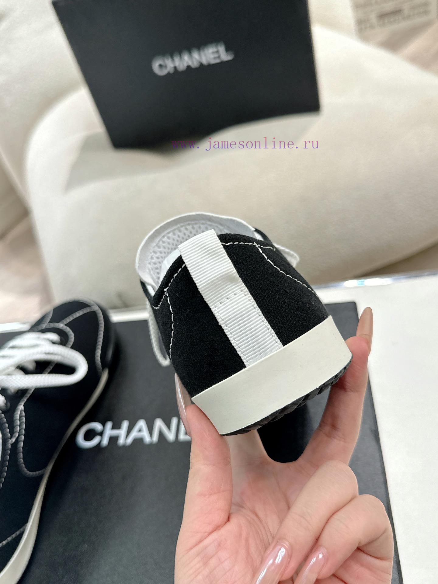 Chanel 25C new sports and leisure shoesVersatile white shoe style matching won't go wrongCol371ydgv2 - Image 8
