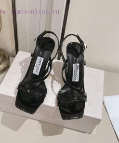 Jimichoo Week 2024 SS, limited edition square headed water droplet heel, cross shaped ribbonsk7uxxa4