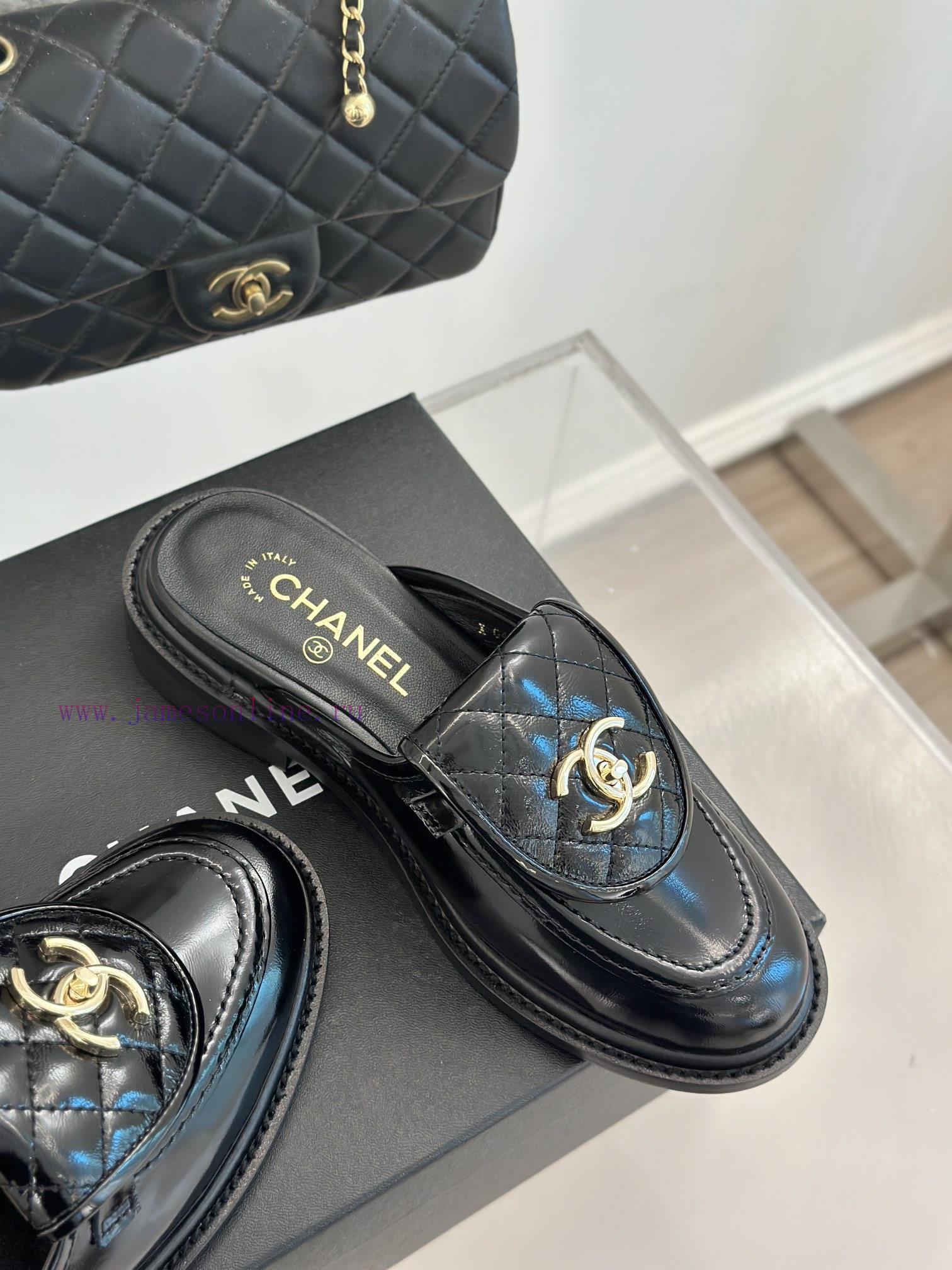 Chanel | Chanel Classic Flip Bag BuckleLingge Baotou dragging half draggingClassic timeless t49zp0nn - Image 6