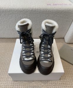 BC 2024s Autumn/Winter New Product: Woolen Tube Short Boots Brunello Cucinelli, Inspired by 6j70qfxt