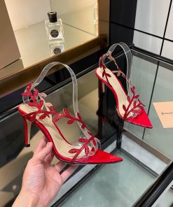 Giannito Rossi 2025 new slippers are top-notch, purchasing quality Swarovski rhinestone poin8ssf0yg4