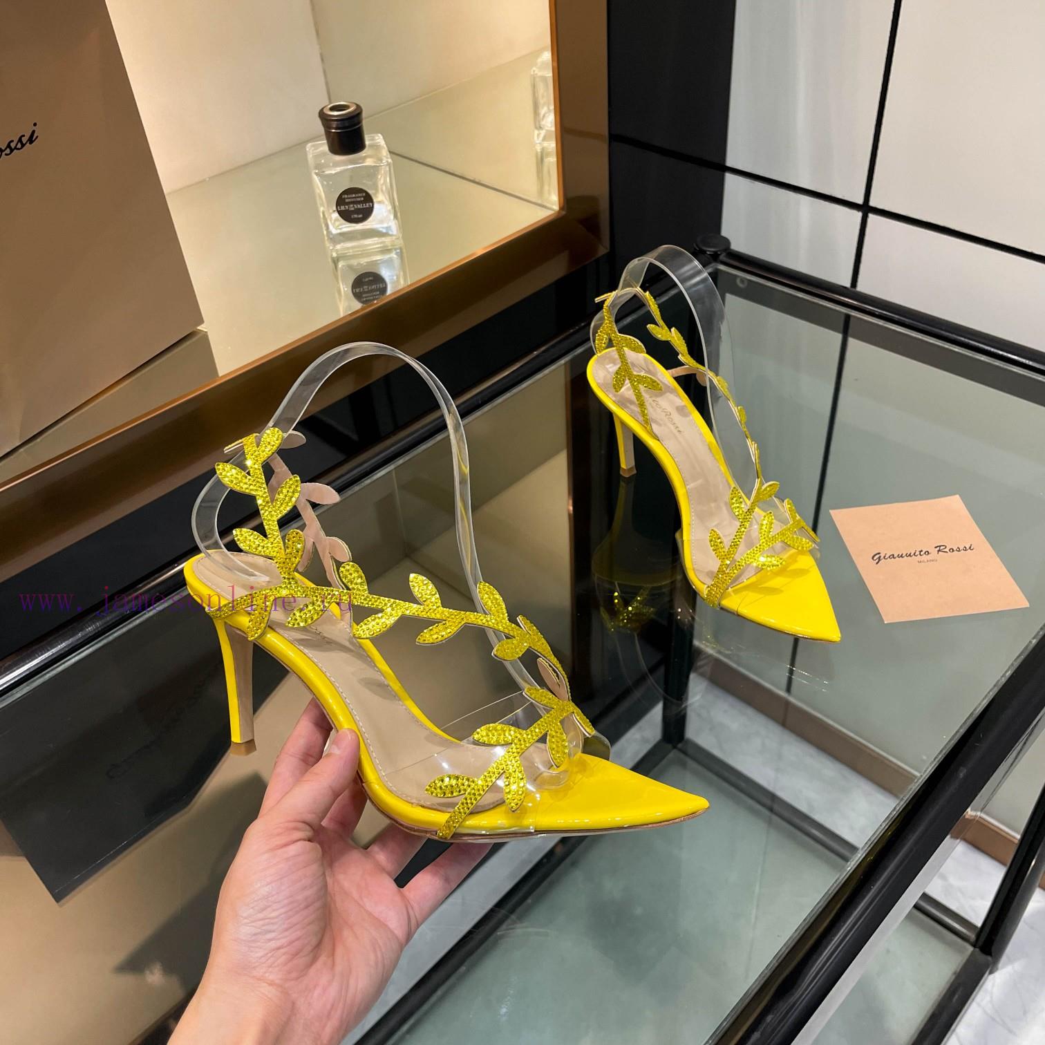 Giannito Rossi 2025 new slippers are top-notch, purchasing quality Swarovski rhinestone poinvwibp17e - Image 2