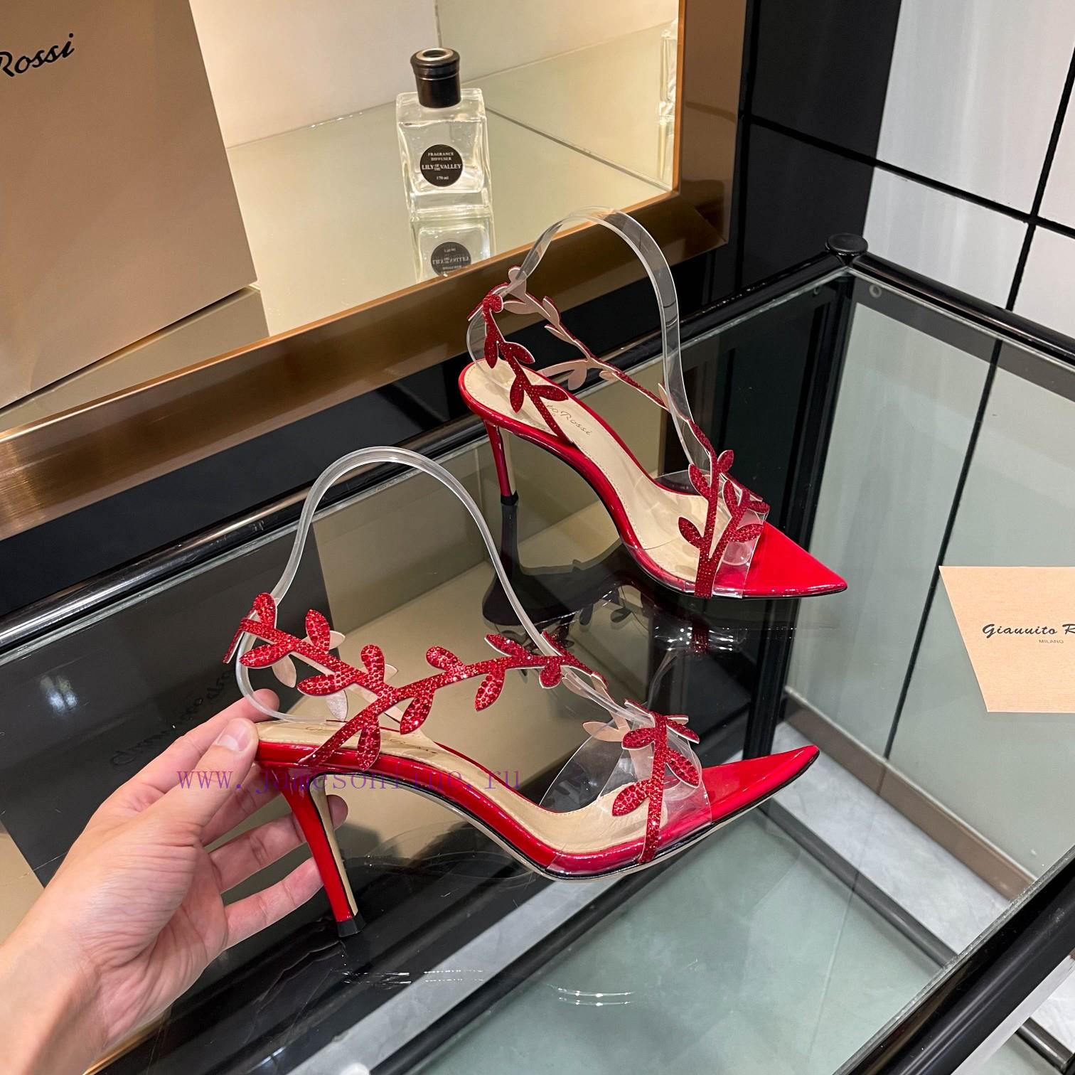 Giannito Rossi 2025 new slippers are top-notch, purchasing quality Swarovski rhinestone poin8ssf0yg4 - Image 5