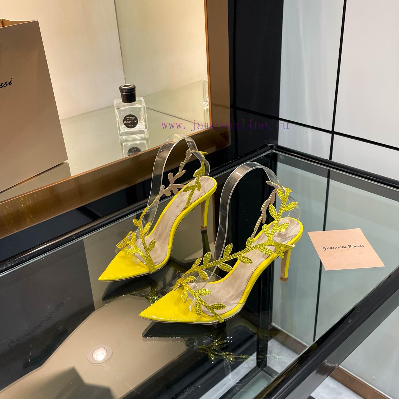 Giannito Rossi 2025 new slippers are top-notch, purchasing quality Swarovski rhinestone poinvwibp17e - Image 3