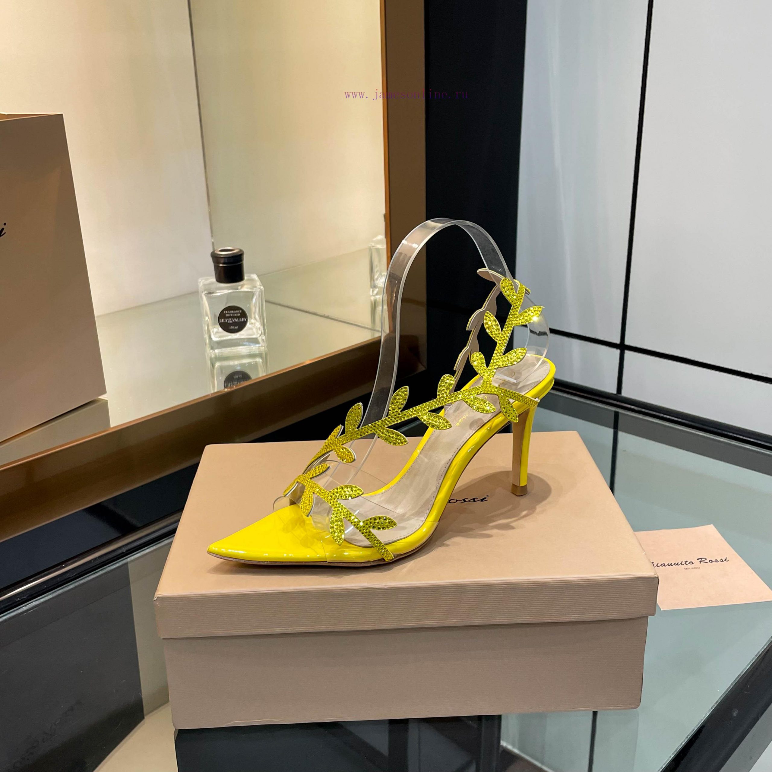 Giannito Rossi 2025 new slippers are top-notch, purchasing quality Swarovski rhinestone poinvwibp17e - Image 9