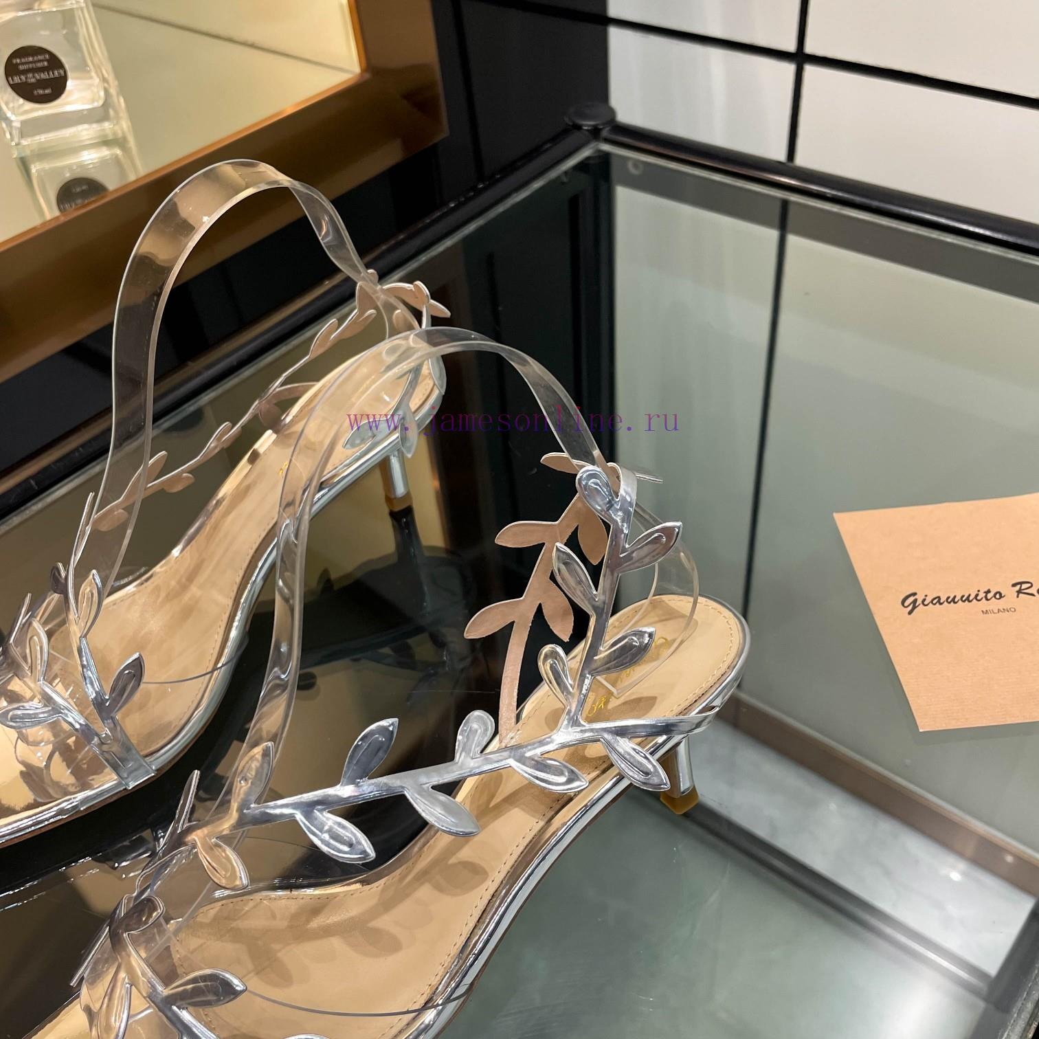 Giannito Rossi 2025 new sandalstop-levelPurchasing QualityThis pair of pointed high-heeled pjbzx21z5 - Image 5