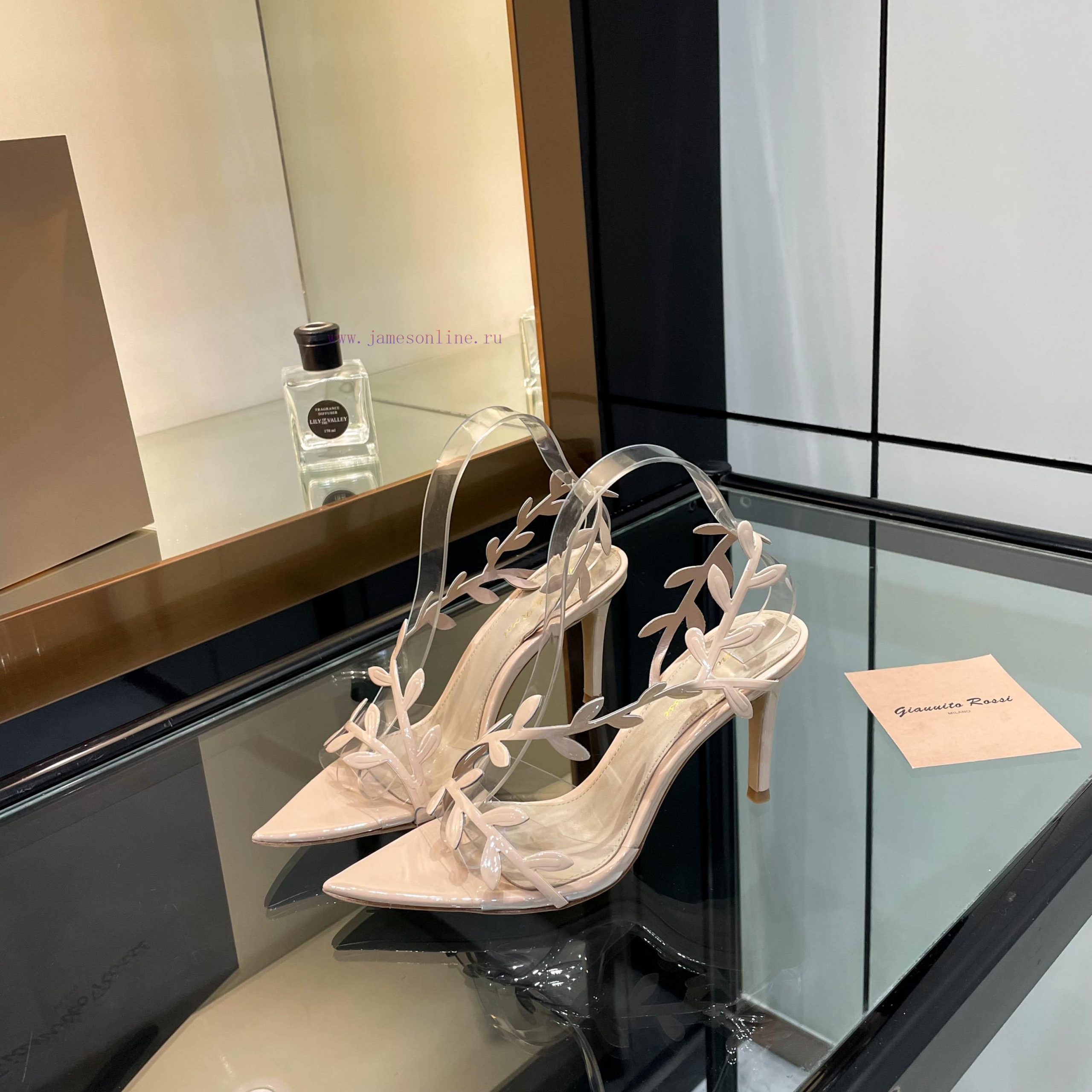 Giannito Rossi 2025 new sandalstop-levelPurchasing QualityThis pair of pointed high-heeled prwhmbae5 - Image 3