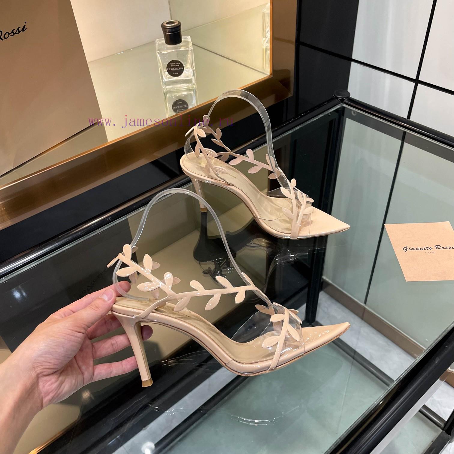 Giannito Rossi 2025 new sandalstop-levelPurchasing QualityThis pair of pointed high-heeled prwhmbae5 - Image 4