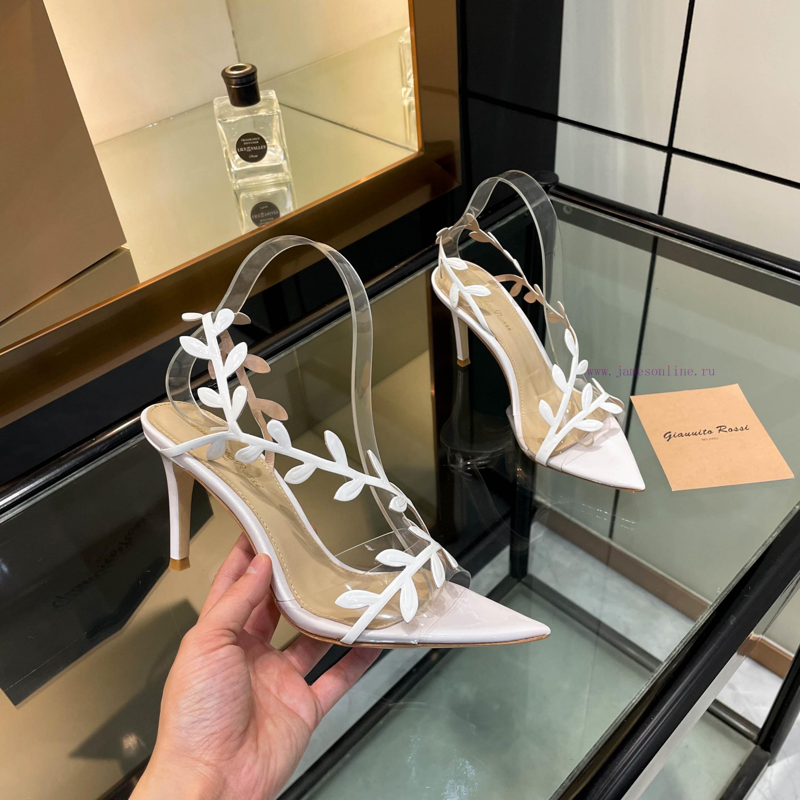 Giannito Rossi 2025 new sandalstop-levelPurchasing QualityThis pair of pointed high-heeled po8jy9z8l - Image 2