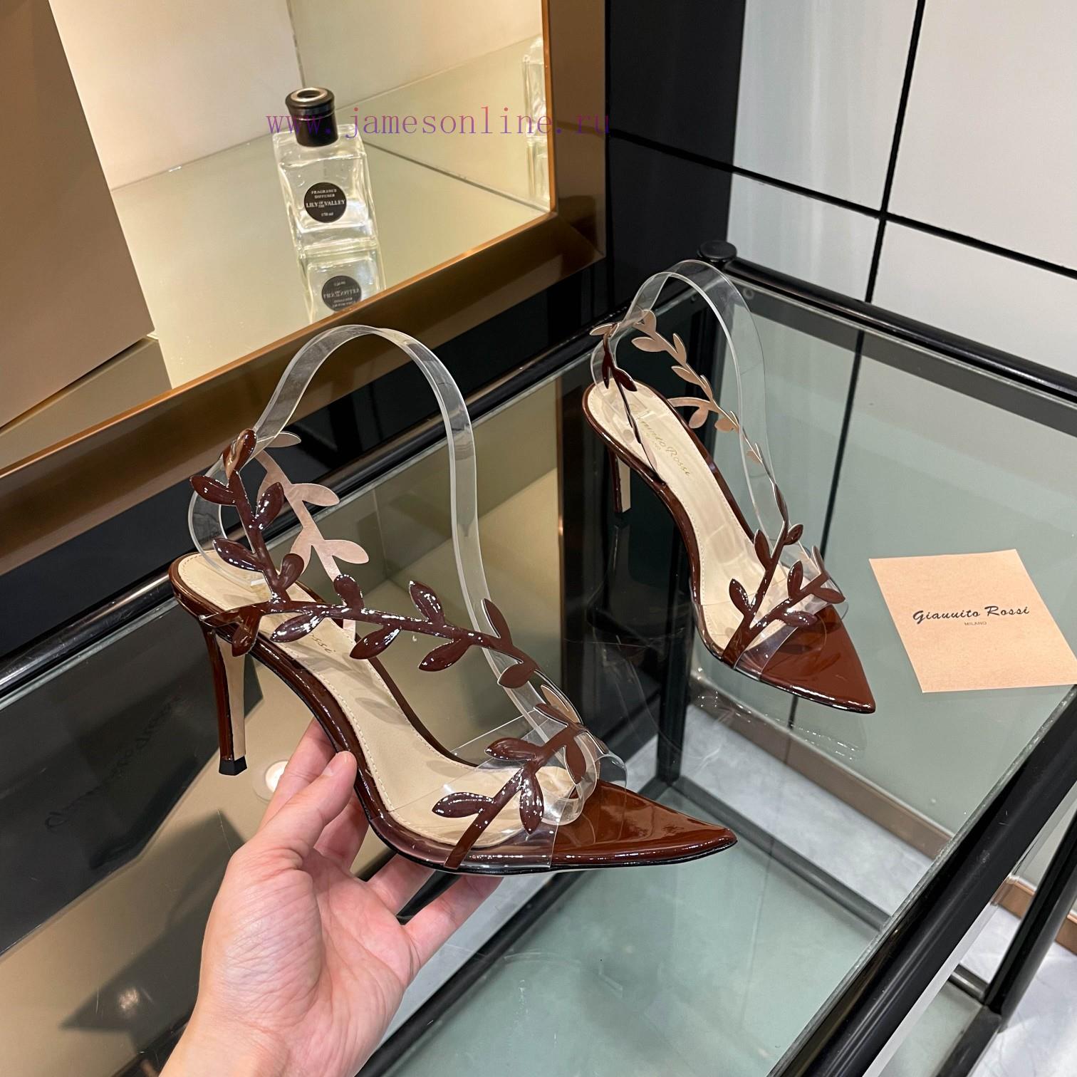 Giannito Rossi 2025 new sandalstop-levelPurchasing QualityThis pair of pointed high-heeled pgzjcaop4