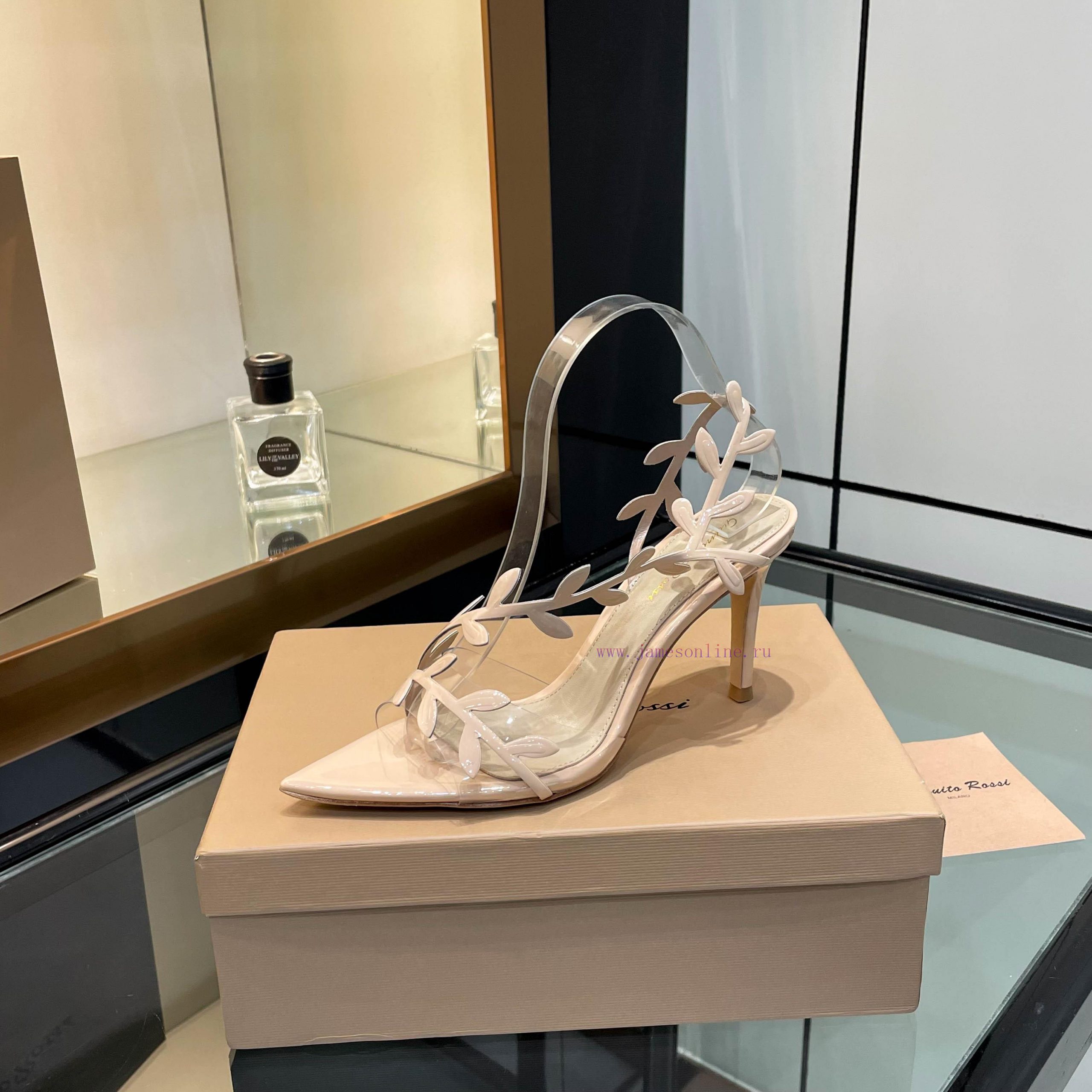 Giannito Rossi 2025 new sandalstop-levelPurchasing QualityThis pair of pointed high-heeled prwhmbae5 - Image 10