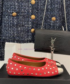 AlAIA | AlAIA 25ss Early Spring New ProductRivet metal head flat bottomed single shoeThis se0d4pwthg