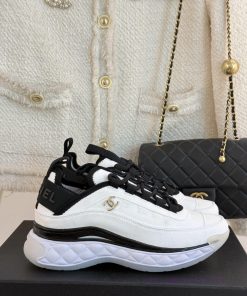 Chanel | Chanel Classic Black and White Panda Air CushionCouple style casual sports shoesBlam171o68s