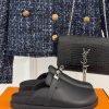 Male size 10Hermer/Hermes Classic Kelly Buckle Bocken SlippersA must-have for autumn and winn6y55n7x