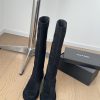 Chanel 25C Early Spring New Collection, Most Beautiful Suede BootsChanel's life boots are tru56nlk34