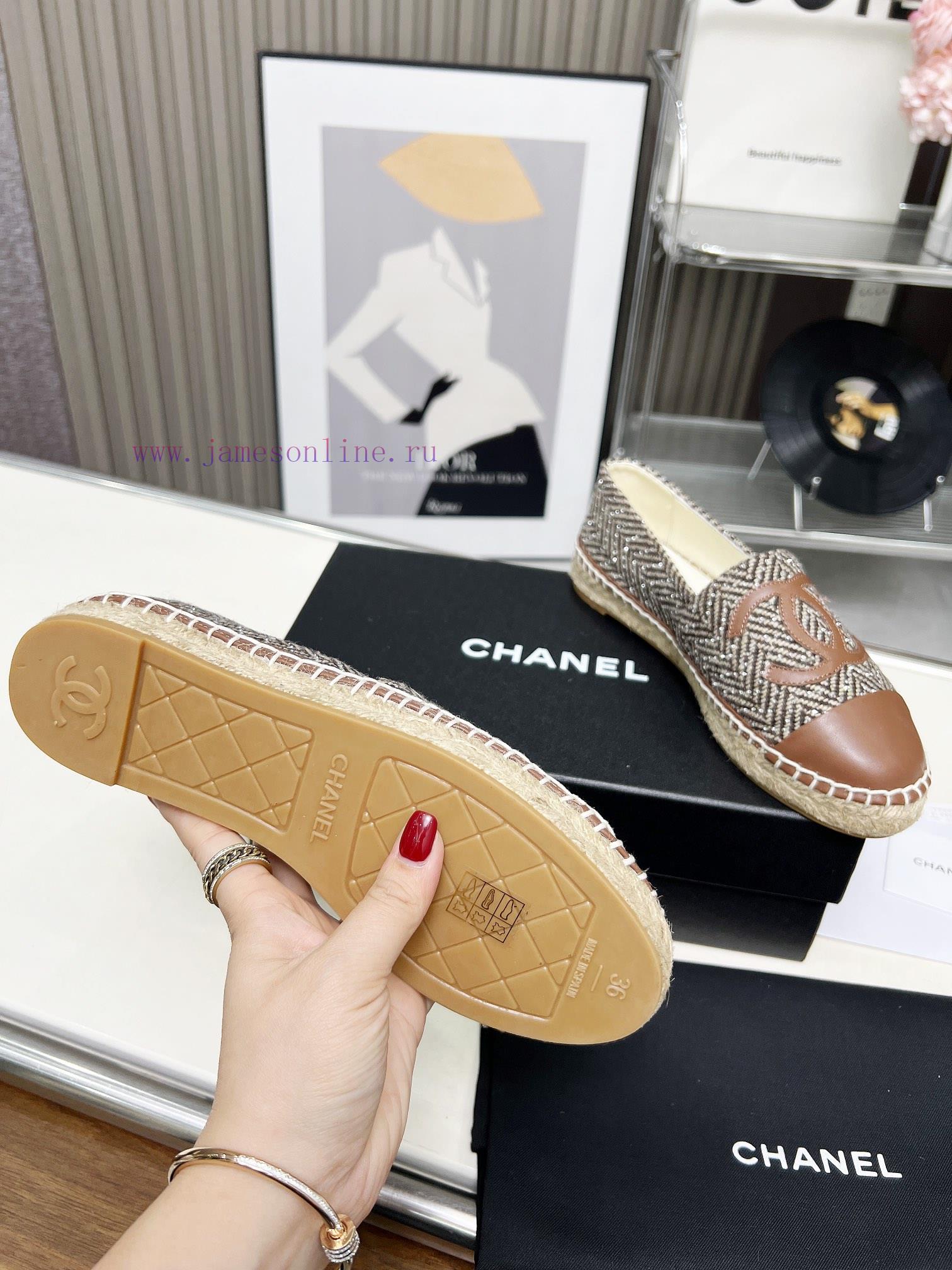 Synchronize the latest color schemes in 2025 🥑 Top Chanel's latest fishing shoesOriginal cusf89symr5