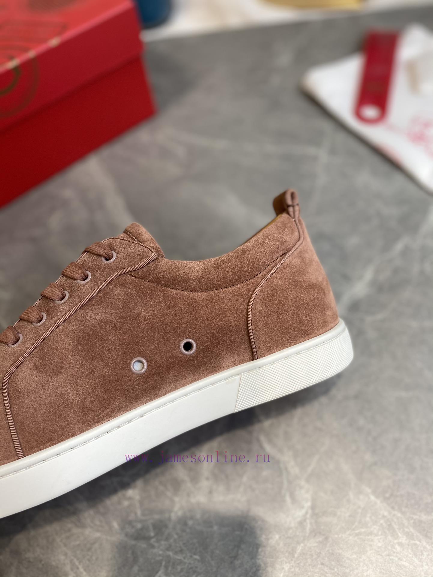 ╔ Low cut brown red light version ╗️Top level customized version𝑪𝒉𝒓𝒊𝒔𝒕𝒊𝒂𝒏 𝑳𝒐𝒖𝒃𝒐𝒖𝒕𝒊𝒏Whether izr7fu6c8 - Image 8