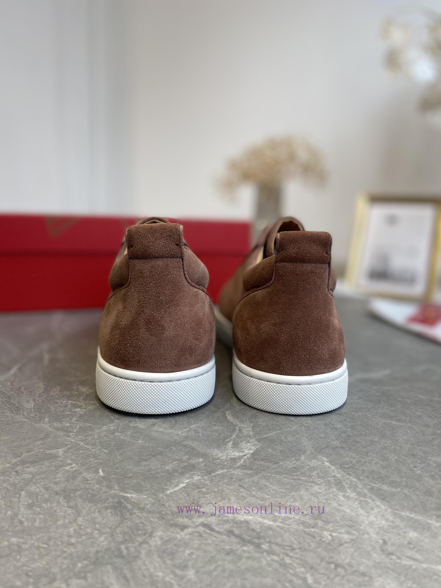 ╔ Low cut brown red light version ╗️Top level customized version𝑪𝒉𝒓𝒊𝒔𝒕𝒊𝒂𝒏 𝑳𝒐𝒖𝒃𝒐𝒖𝒕𝒊𝒏Whether izr7fu6c8 - Image 9