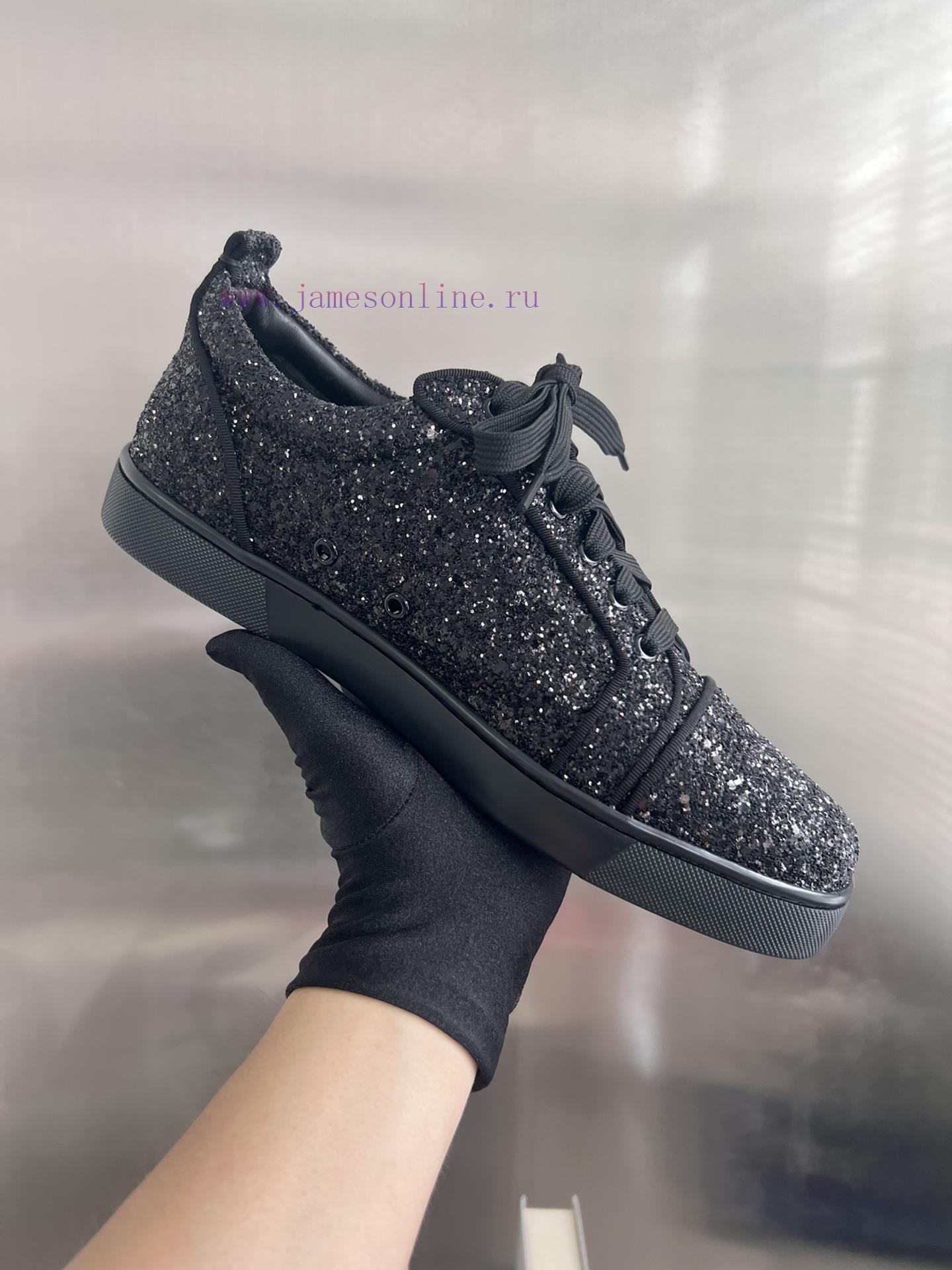 ╔ Low cut black glossy version ╗️Top level customized version𝑪𝒉𝒓𝒊𝒔𝒕𝒊𝒂𝒏 𝑳𝒐𝒖𝒃𝒐𝒖𝒕𝒊𝒏Whether it'suuch6whv - Image 6