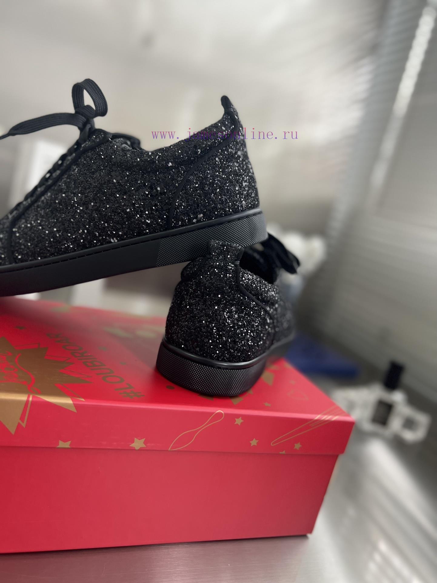 ╔ Low cut black glossy version ╗️Top level customized version𝑪𝒉𝒓𝒊𝒔𝒕𝒊𝒂𝒏 𝑳𝒐𝒖𝒃𝒐𝒖𝒕𝒊𝒏Whether it'suuch6whv - Image 8
