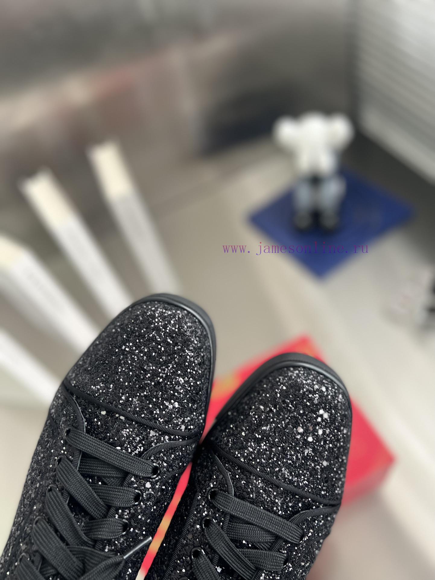 ╔ Low cut black glossy version ╗️Top level customized version𝑪𝒉𝒓𝒊𝒔𝒕𝒊𝒂𝒏 𝑳𝒐𝒖𝒃𝒐𝒖𝒕𝒊𝒏Whether it'suuch6whv - Image 9