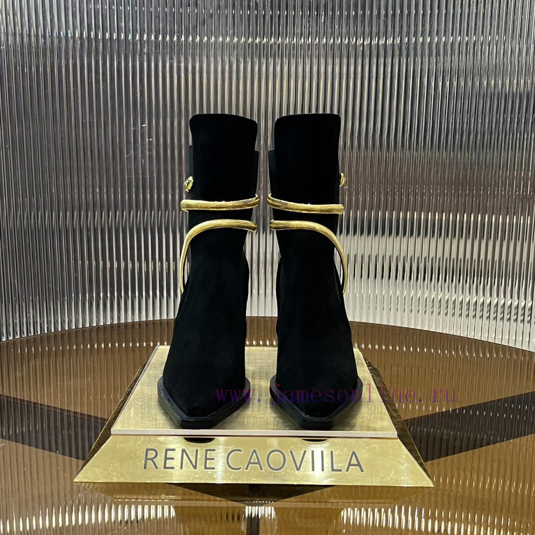 R ᴇɴᴇ C ᴀᴏᴠ ɪʟʟᴀ | 2024 snake shaped autumn and winter explosive elastic short boots, high hrxxi2wyy