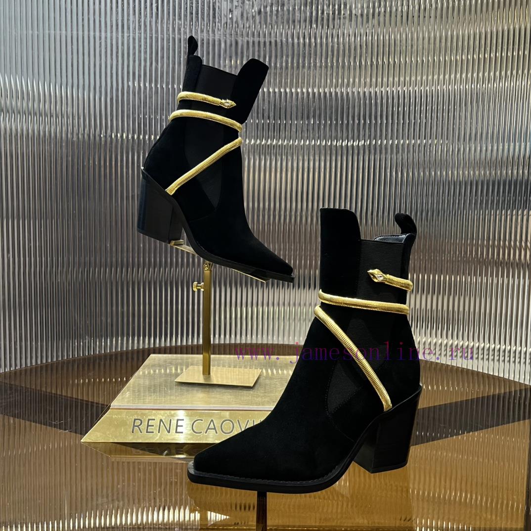 R ᴇɴᴇ C ᴀᴏᴠ ɪʟʟᴀ | 2024 snake shaped autumn and winter explosive elastic short boots, high hrxxi2wyy - Image 6