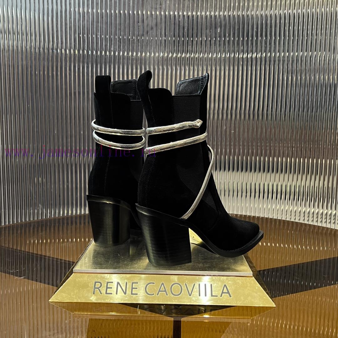 R ᴇɴᴇ C ᴀᴏᴠ ɪʟʟᴀ | 2024 snake shaped autumn and winter explosive elastic short boots, high hz45p3afk - Image 4