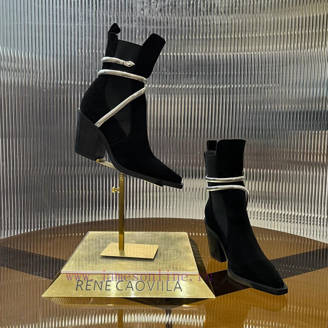 R ᴇɴᴇ C ᴀᴏᴠ ɪʟʟᴀ | 2024 snake shaped autumn and winter explosive elastic short boots, high hz45p3afk - Image 7