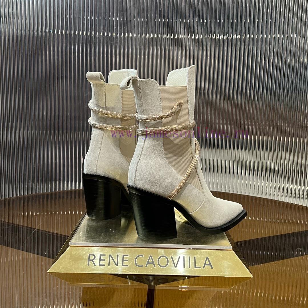 R ᴇɴᴇ C ᴀᴏᴠ ɪʟʟᴀ | 2024 snake shaped autumn and winter explosive elastic short boots, high h4z1n8rbs - Image 4