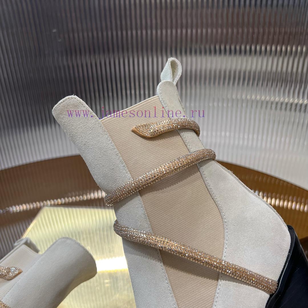 R ᴇɴᴇ C ᴀᴏᴠ ɪʟʟᴀ | 2024 snake shaped autumn and winter explosive elastic short boots, high h4z1n8rbs - Image 9