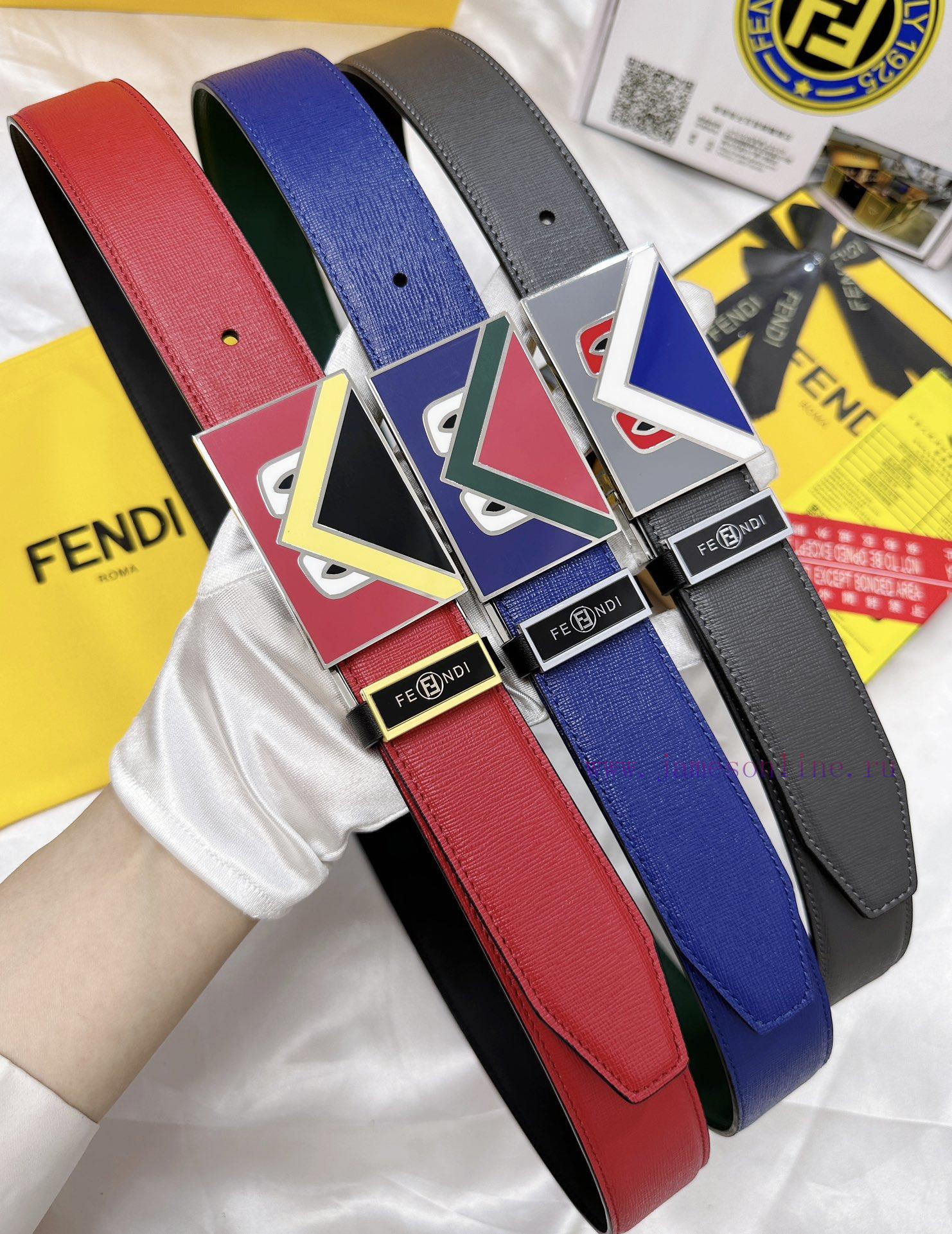 Belt FENDI Fendi ReproductionThe waistband is made of 100% imported top layer cowhide, ensur uxamg479 - Image 2