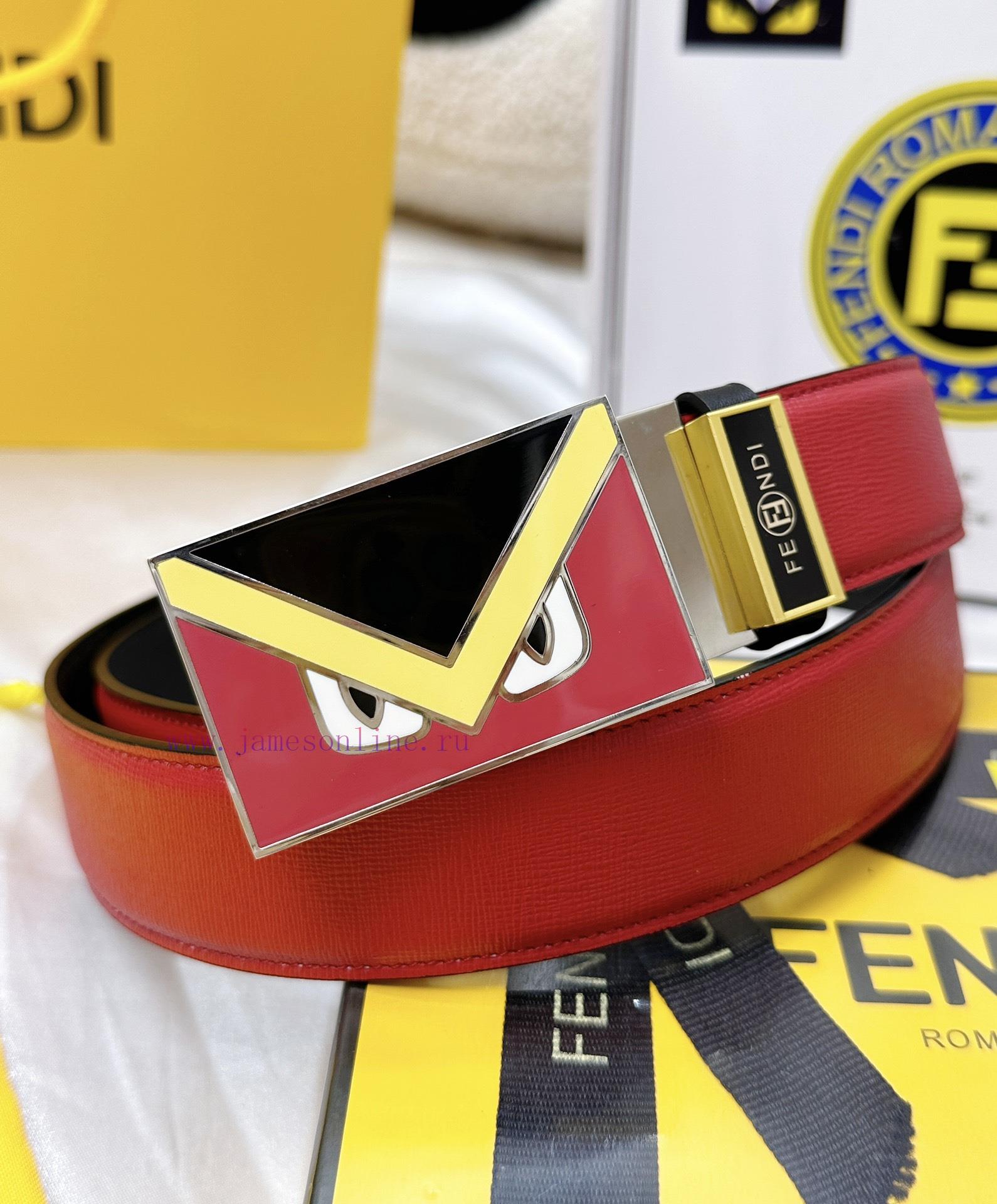 Belt FENDI Fendi ReproductionThe waistband is made of 100% imported top layer cowhide, ensur uxamg479 - Image 3