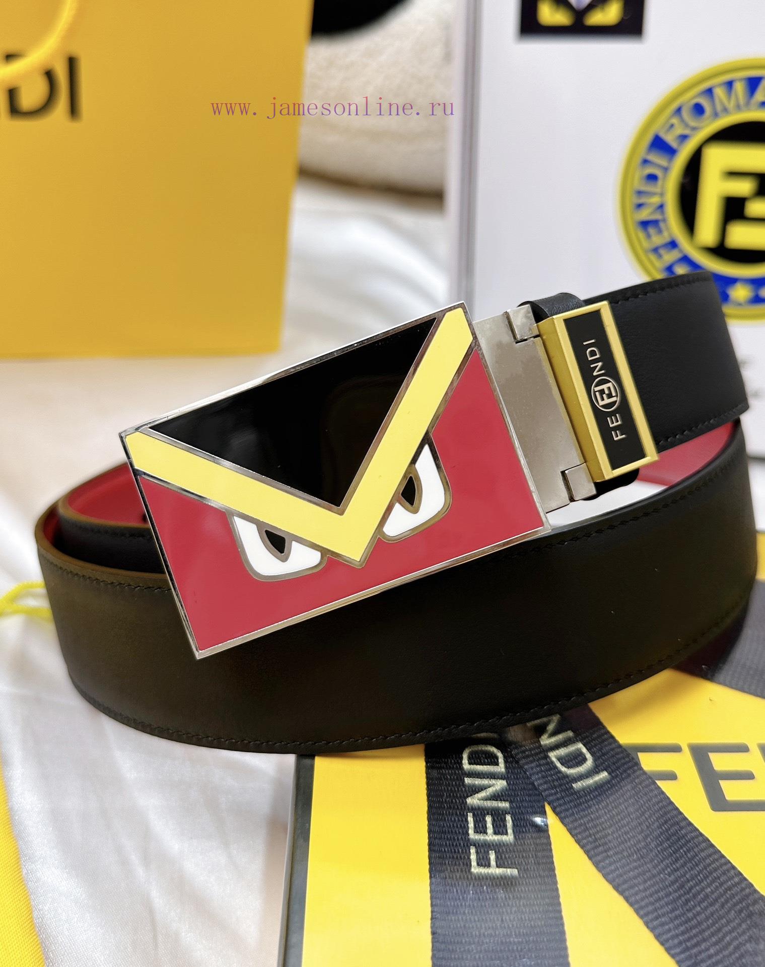 Belt FENDI Fendi ReproductionThe waistband is made of 100% imported top layer cowhide, ensur uxamg479 - Image 4