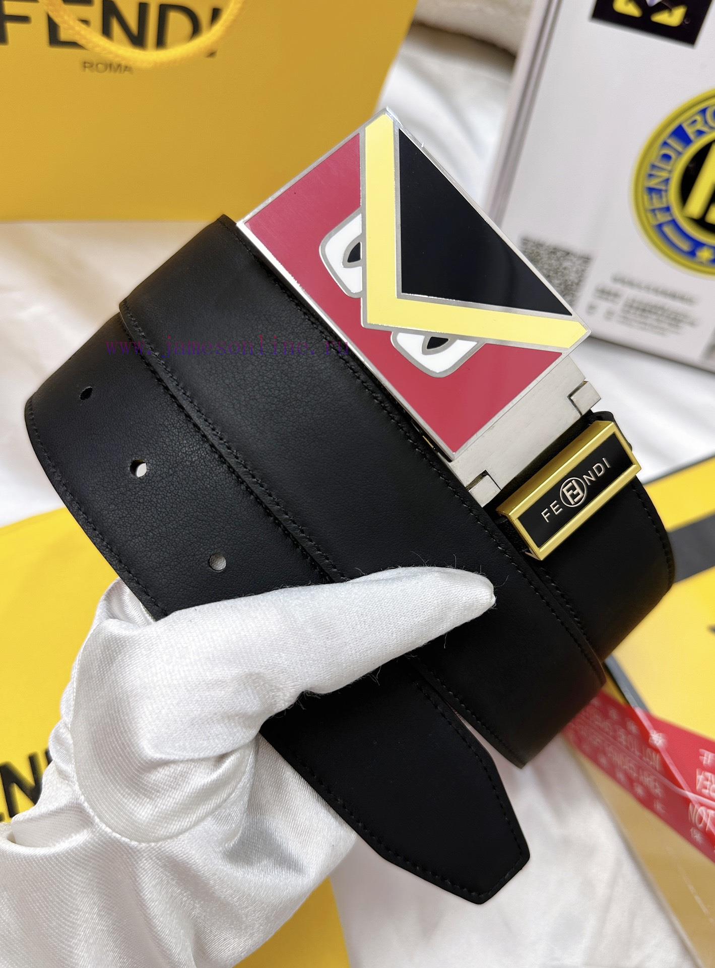 Belt FENDI Fendi ReproductionThe waistband is made of 100% imported top layer cowhide, ensur uxamg479 - Image 8