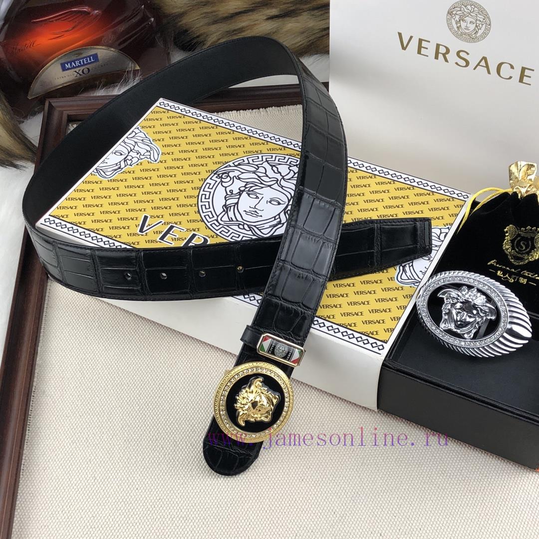 Double buckle head set can be fastened individuallyDelivery and Purchasing Gift BoxVERSACE D bp1oh43c - Image 4