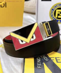 Belt FENDI Fendi Reproduction-The waistband is made of 100% imported original cowhide, ensur 567eta14