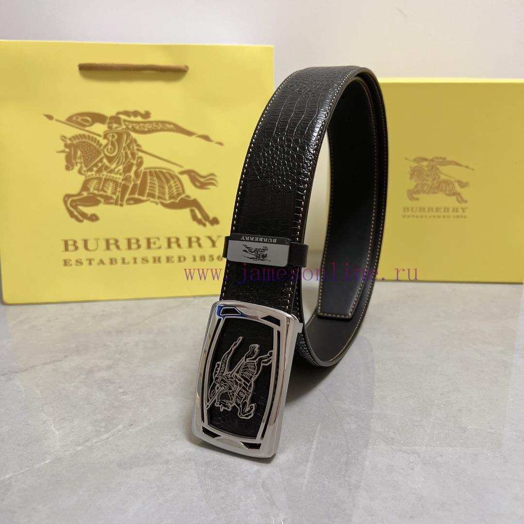 BurberryMaterial: Leather Belt with 100% Head Layer. The leather belt is guaranteed to be ge ekbrwd7e