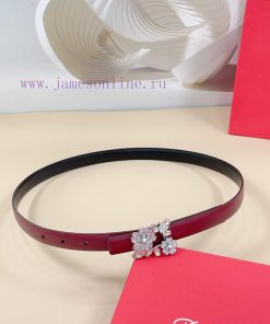 New 2.0cm Rv official website, double-sided original leather, buckle width 2.0cm... length 7 17ww7ntu