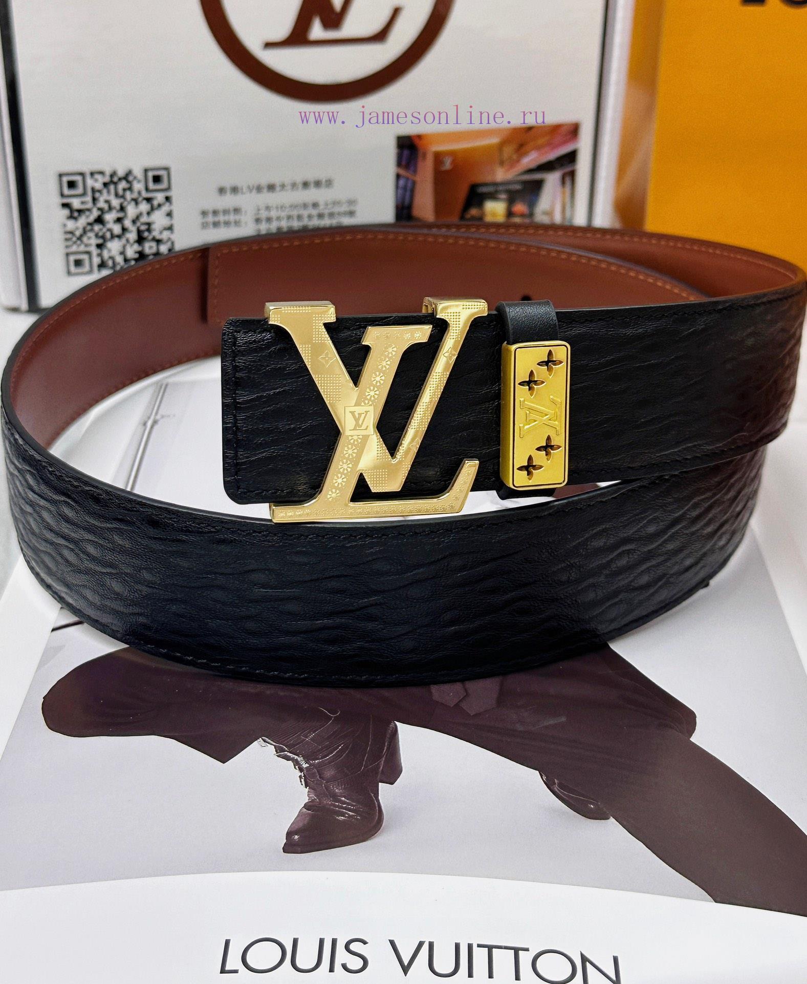 Belt LV Louis Vuitton's top tier replicaThe waistband is made of 100% cowhide, ensuring genu uxeqkgoh - Image 6