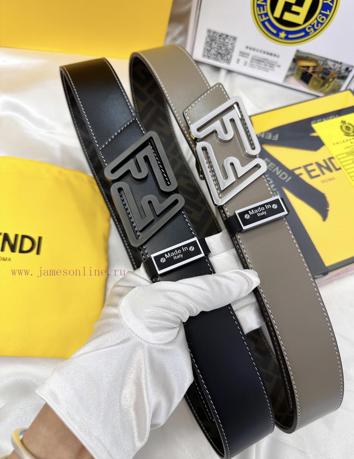 Belt FENDI Fendi ReproductionBelt made of 100% top layer cowhide, ensuring genuine leather d dsadwssm - Image 2