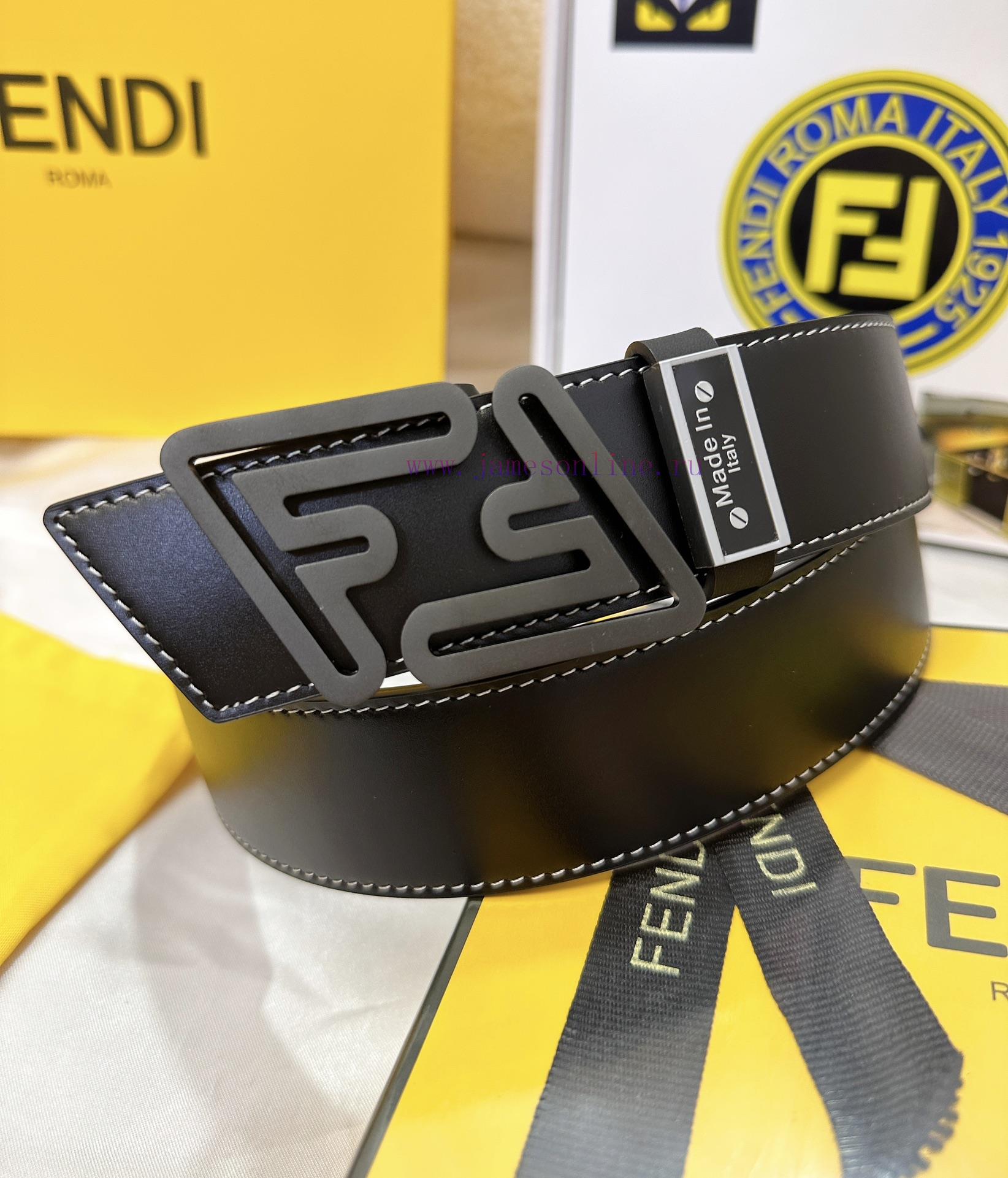 Belt FENDI Fendi ReproductionBelt made of 100% top layer cowhide, ensuring genuine leather d dsadwssm - Image 6
