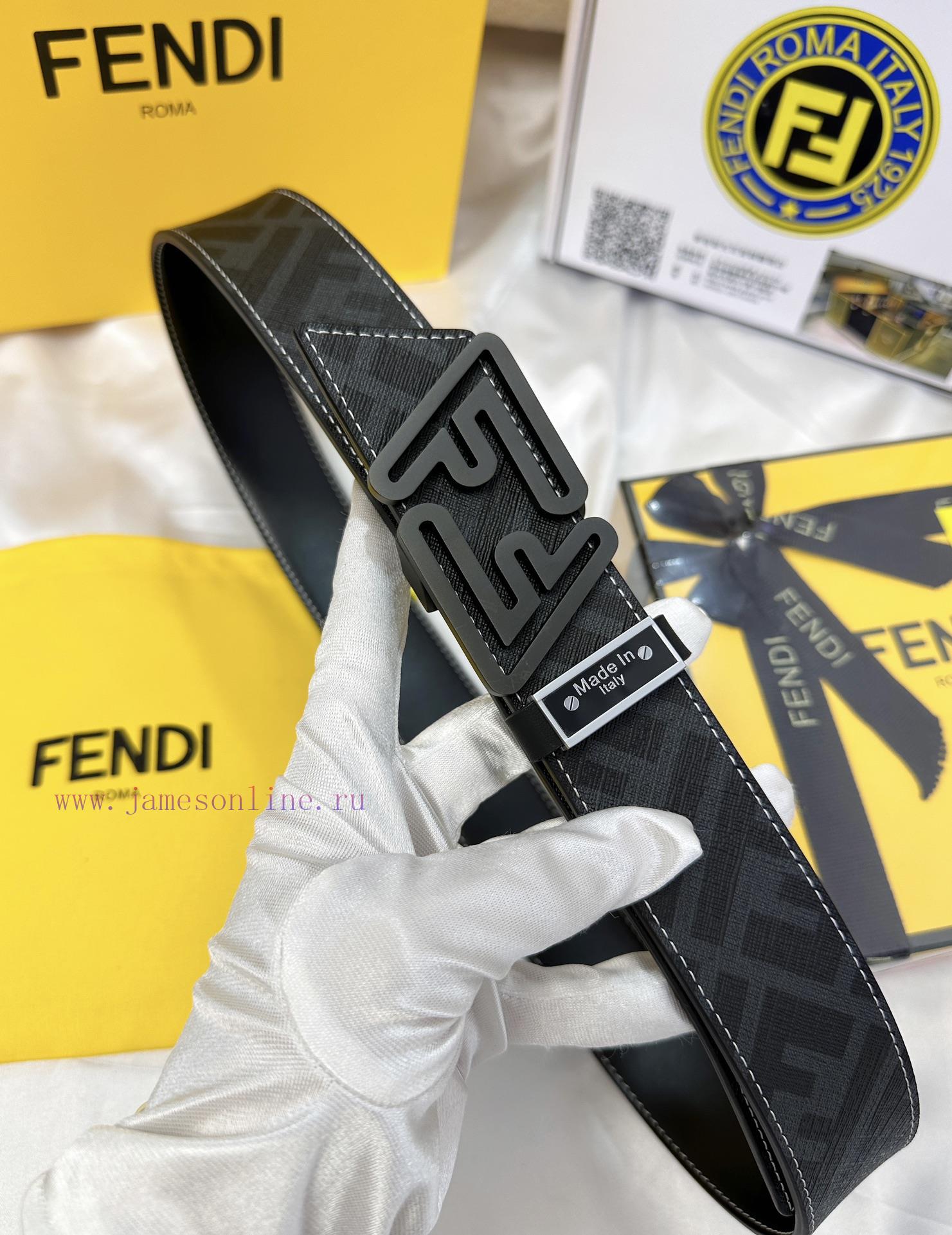 Belt FENDI Fendi ReproductionBelt made of 100% top layer cowhide, ensuring genuine leather d dsadwssm - Image 7
