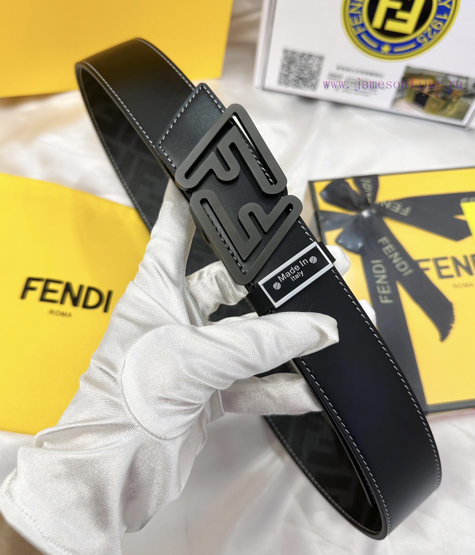 Belt FENDI Fendi ReproductionBelt made of 100% top layer cowhide, ensuring genuine leather d dsadwssm - Image 8